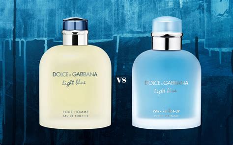 dolce gabbana light blue intense parfumo|d&g light blue vs intense.